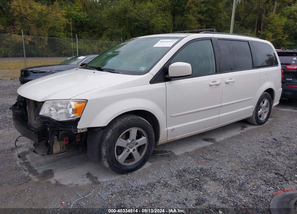 2013 DODGE GRAND CARAVAN SXT VIN: 2C4RDGCGXDR536933