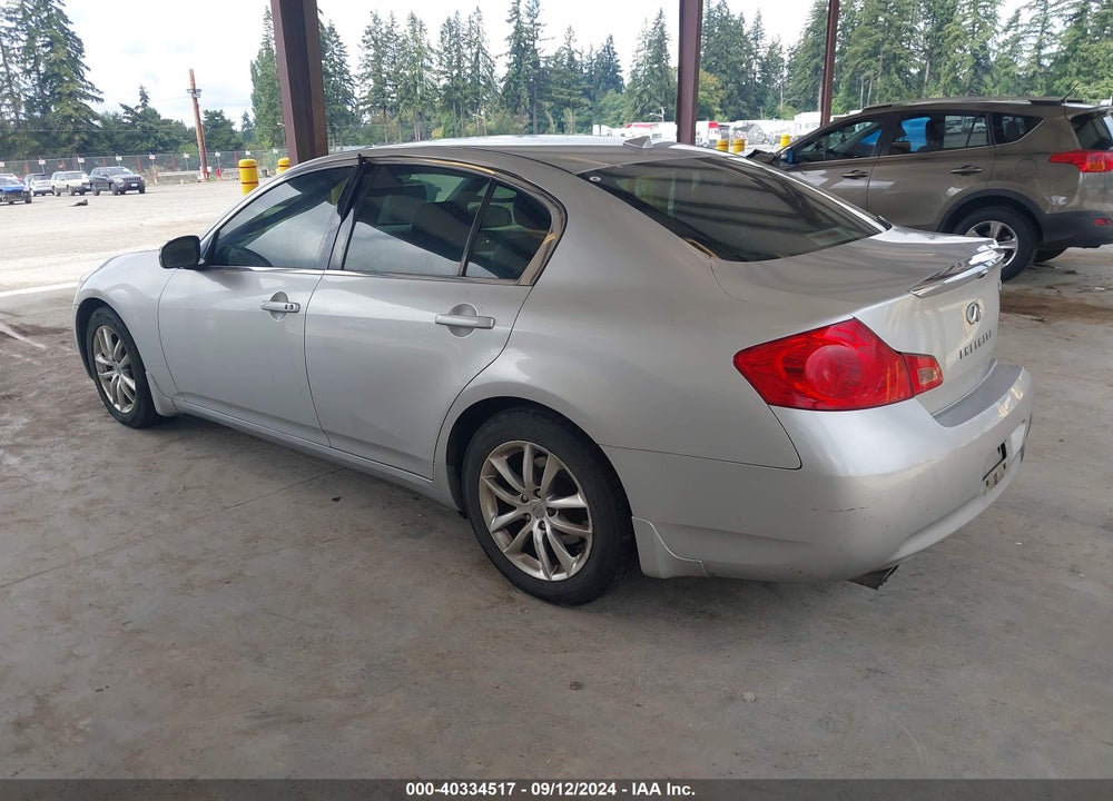 2008 INFINITI G35 JOURNEY VIN: JNKBV61E28M217284