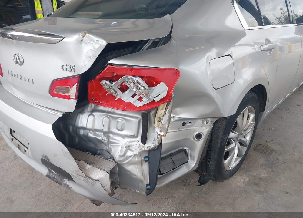 2008 INFINITI G35 JOURNEY VIN: JNKBV61E28M217284