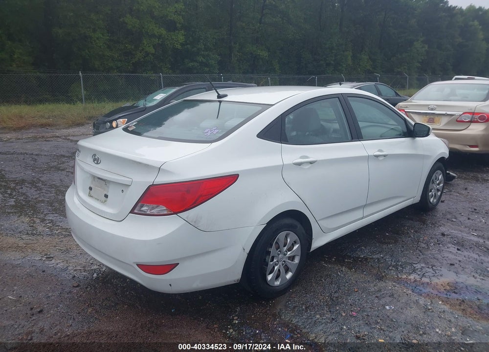 2015 HYUNDAI ACCENT GLS VIN: KMHCT4AE7FU842174