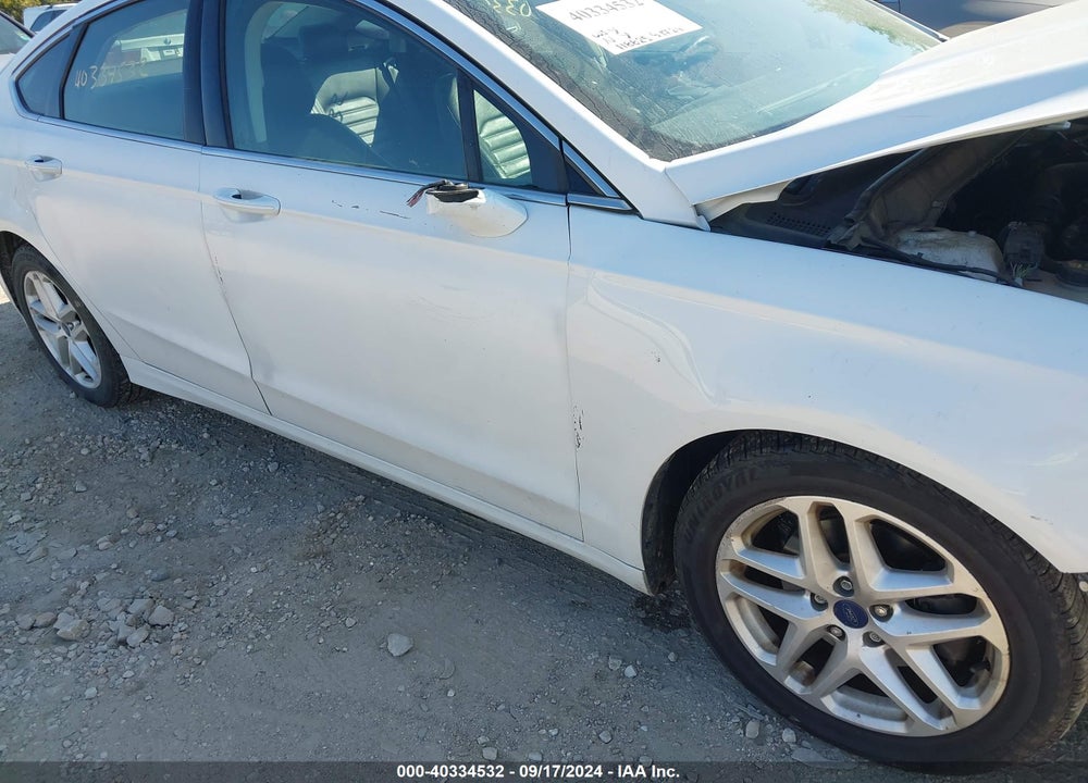 2016 FORD FUSION SE VIN: 3FA6P0HD9GR261284