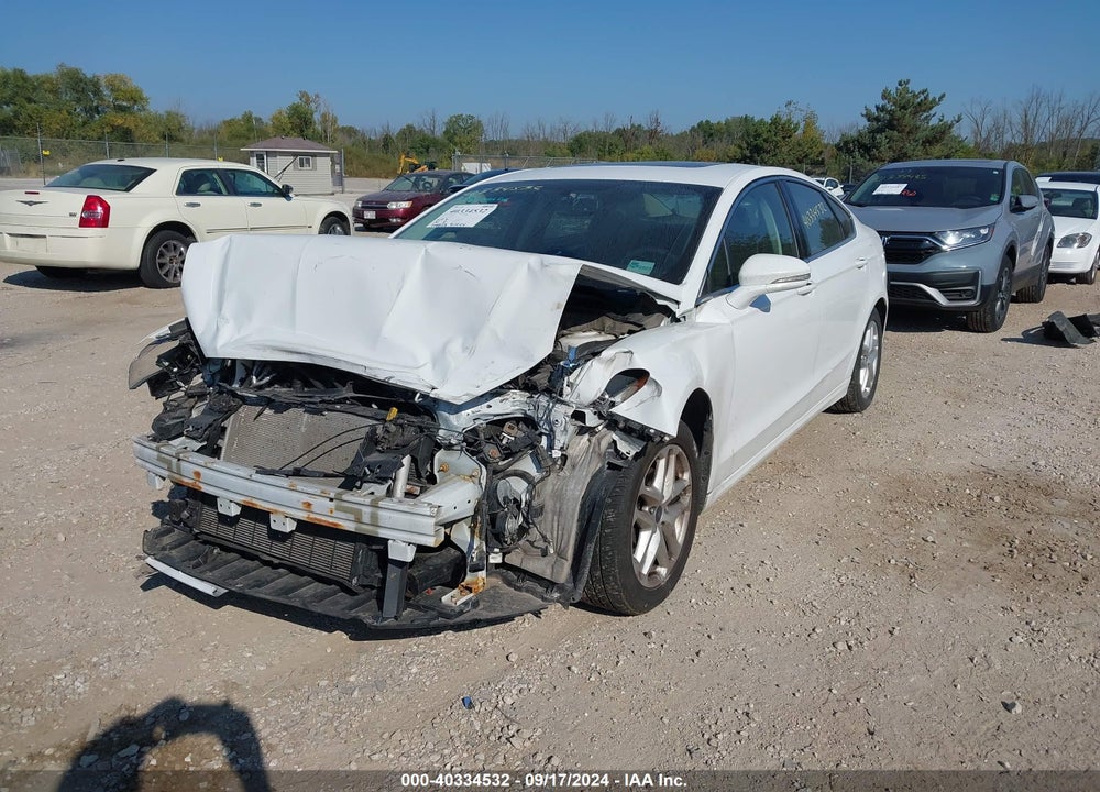 2016 FORD FUSION SE VIN: 3FA6P0HD9GR261284