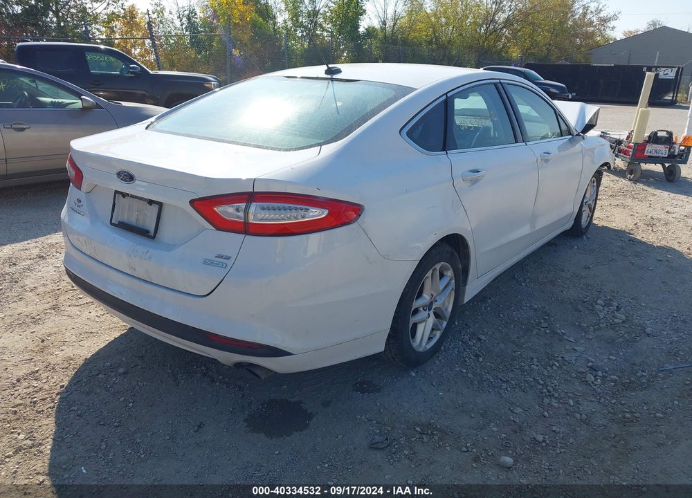 2016 FORD FUSION SE VIN: 3FA6P0HD9GR261284