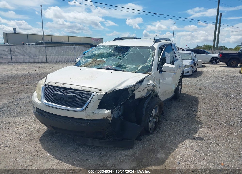 2010 GMC ACADIA SLT-1 VIN: 1GKLRMEDXAJ265191