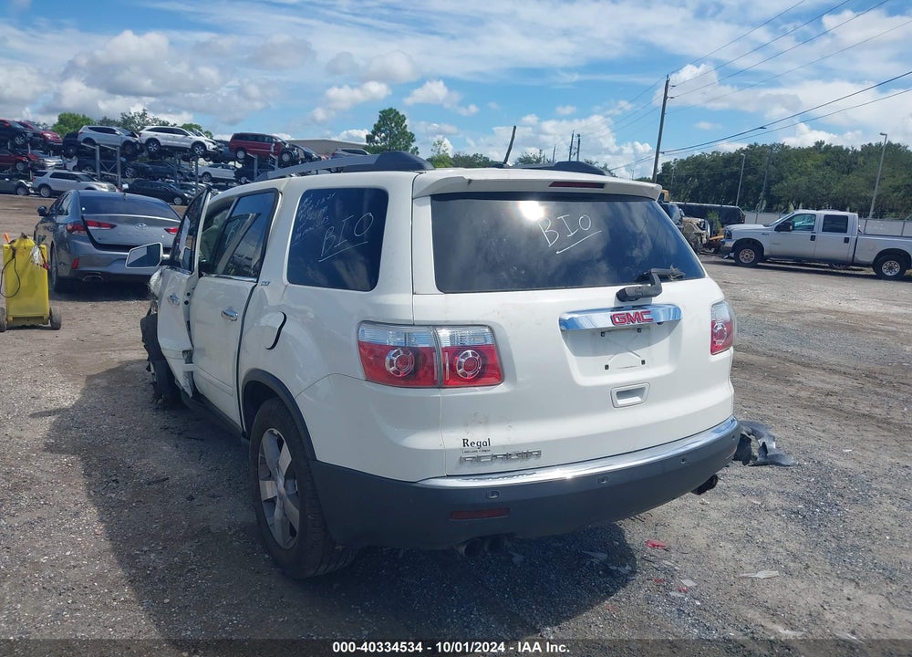 2010 GMC ACADIA SLT-1 VIN: 1GKLRMEDXAJ265191