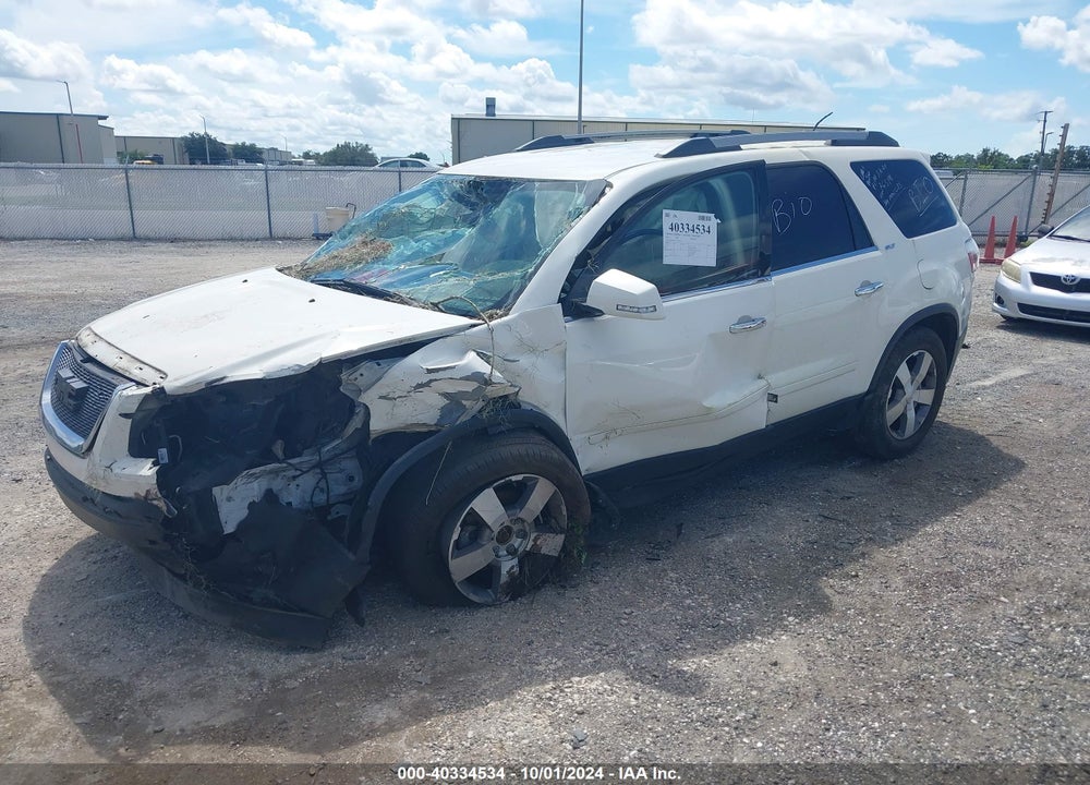 2010 GMC ACADIA SLT-1 VIN: 1GKLRMEDXAJ265191