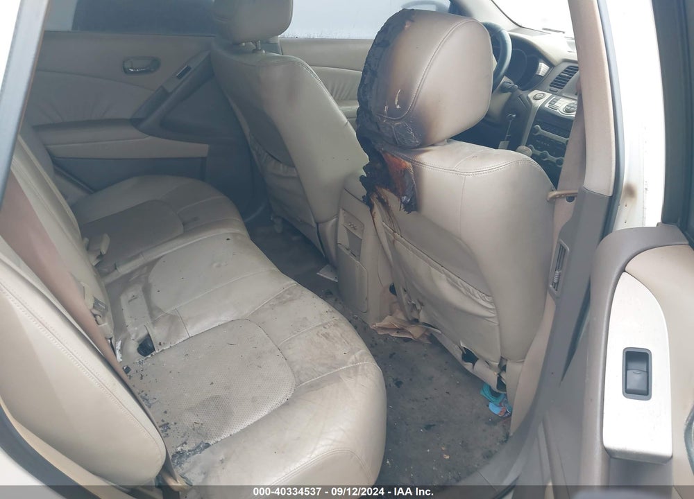 2010 NISSAN MURANO SL VIN: JN8AZ1MU3AW019304