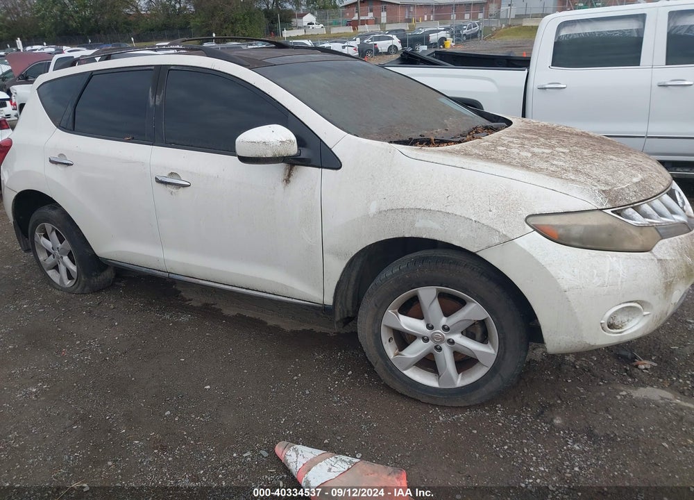 2010 NISSAN MURANO SL VIN: JN8AZ1MU3AW019304