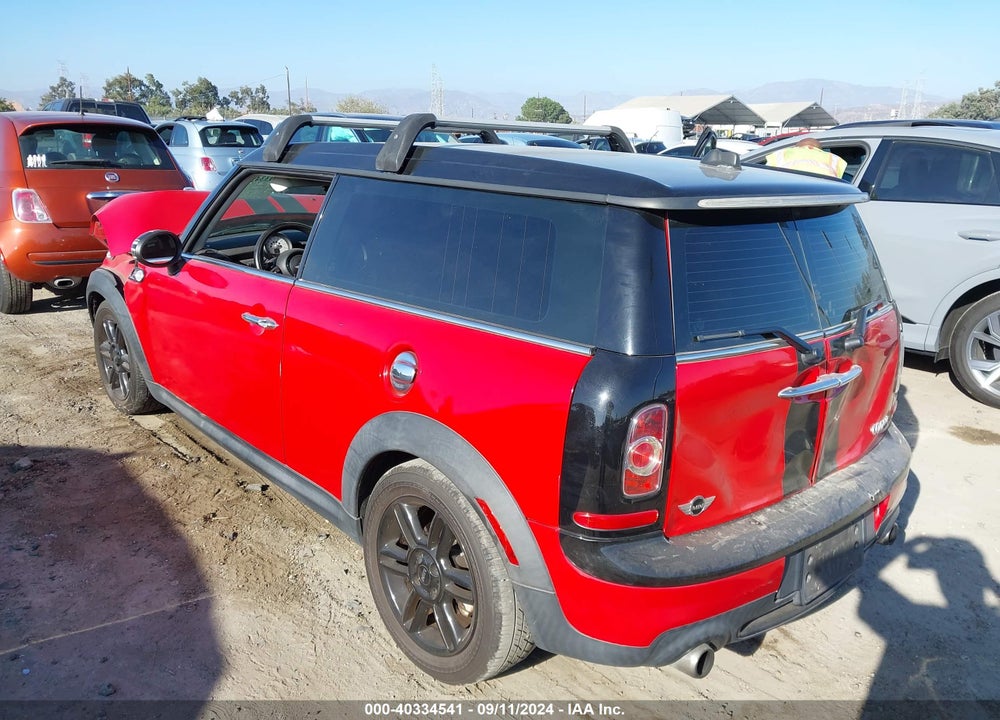 2013 MINI CLUBMAN COOPER S VIN: WMWZG3C58DT575962