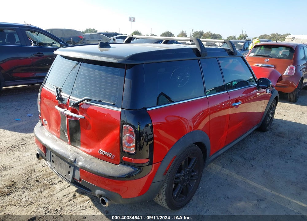 2013 MINI CLUBMAN COOPER S VIN: WMWZG3C58DT575962