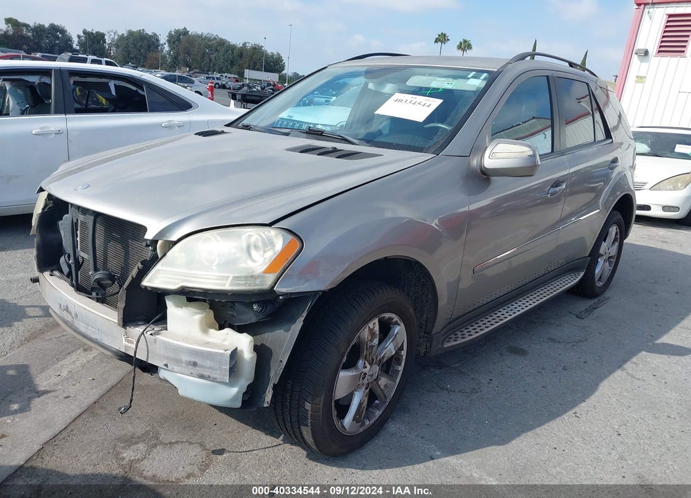 2009 MERCEDES-BENZ ML 350 4MATIC VIN: 4JGBB86E39A470546