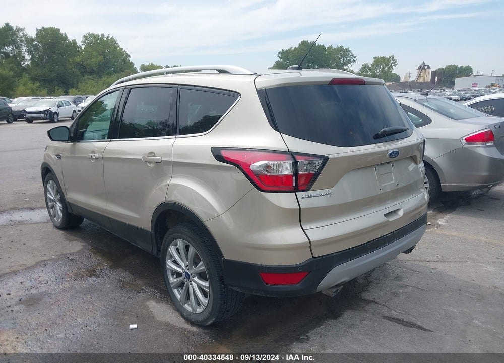 2017 FORD ESCAPE TITANIUM VIN: 1FMCU9JD3HUC70749
