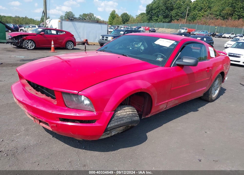 2006 FORD MUSTANG V6 VIN: 1ZVFT80N965210200