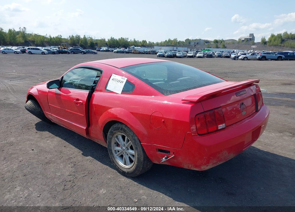 2006 FORD MUSTANG V6 VIN: 1ZVFT80N965210200