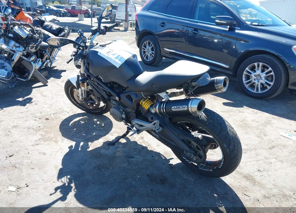 2009 DUCATI MONSTER 696 VIN: ZDM1RADNX9B010529