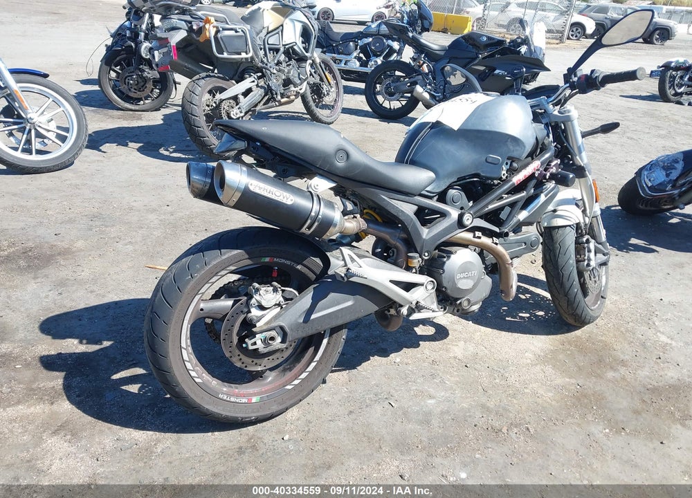2009 DUCATI MONSTER 696 VIN: ZDM1RADNX9B010529