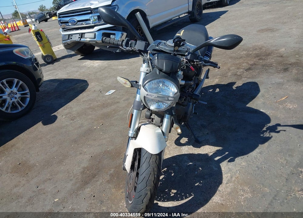 2009 DUCATI MONSTER 696 VIN: ZDM1RADNX9B010529