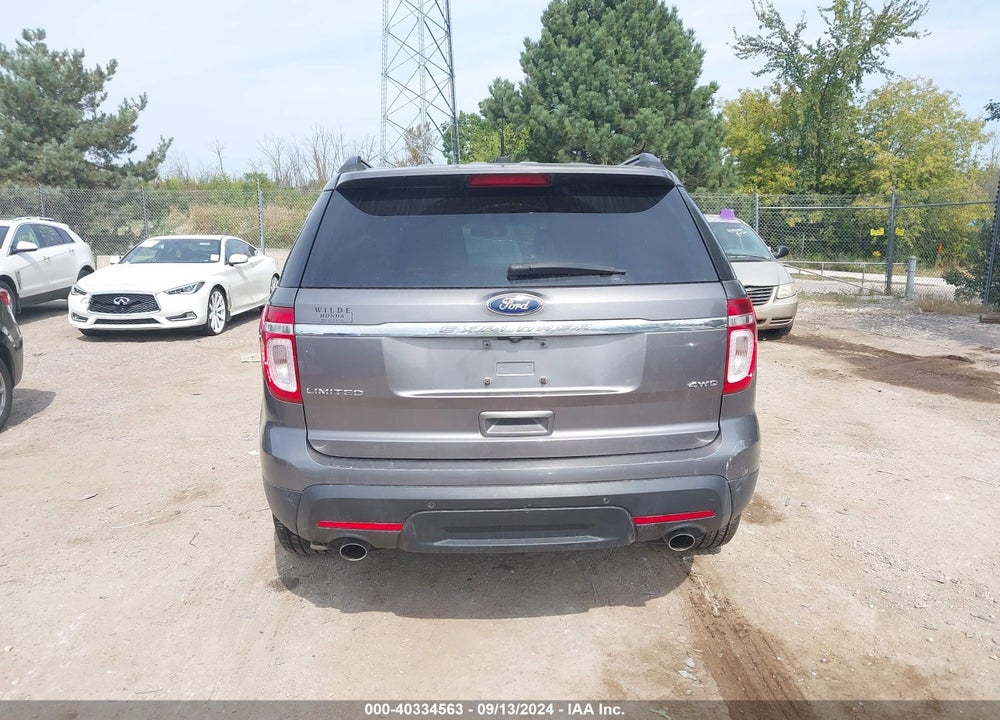 2012 FORD EXPLORER LIMITED VIN: 1FMHK8F84CGA15908