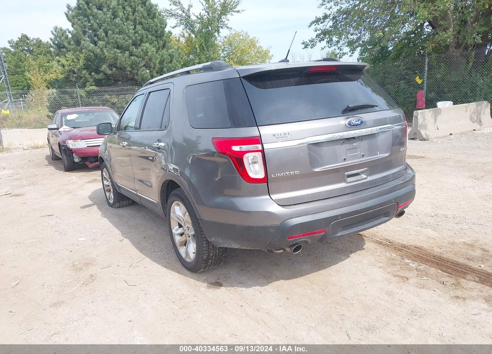 2012 FORD EXPLORER LIMITED VIN: 1FMHK8F84CGA15908