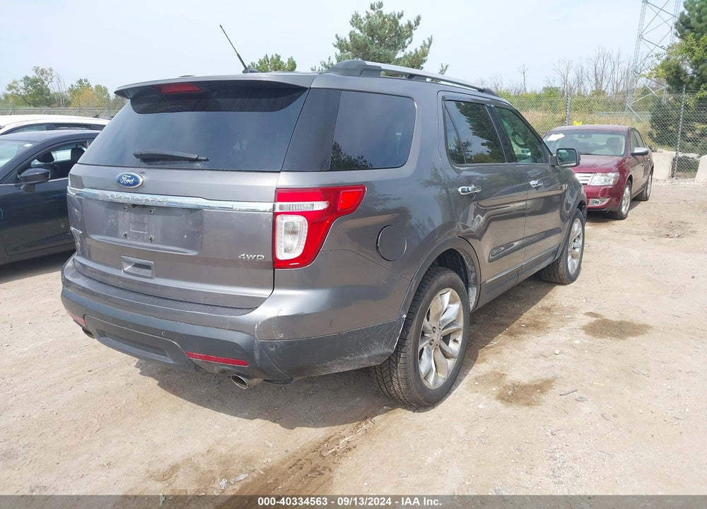 2012 FORD EXPLORER LIMITED VIN: 1FMHK8F84CGA15908