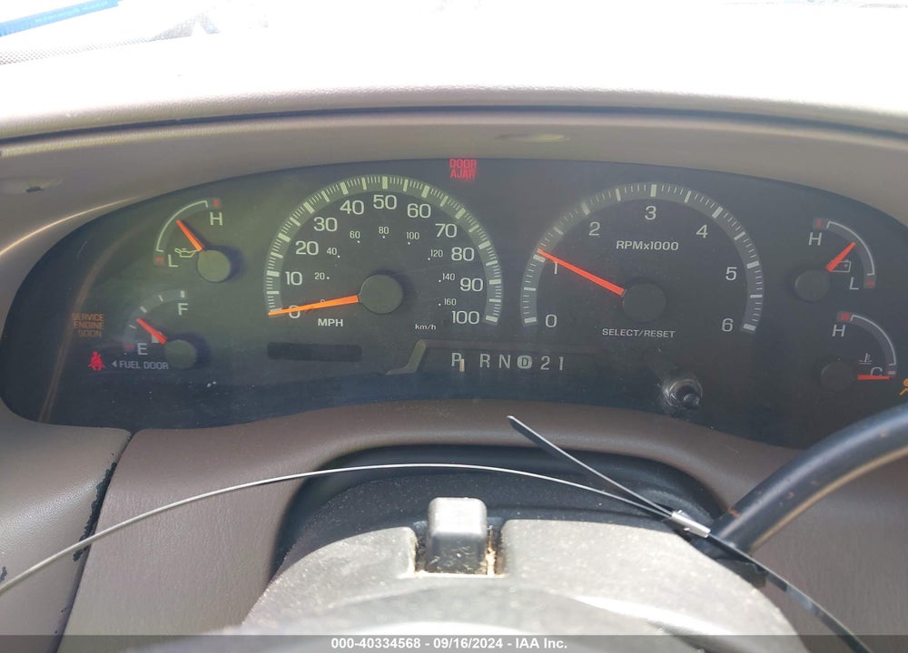 1999 FORD F-150 LARIAT/WORK SERIES/XL/XLT VIN: 1FTRX17W7XKB17303