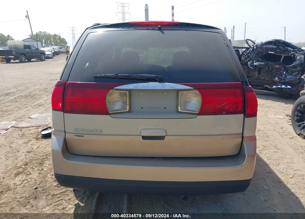 2005 BUICK RENDEZVOUS CX VIN: 3G5DB03E05S568629