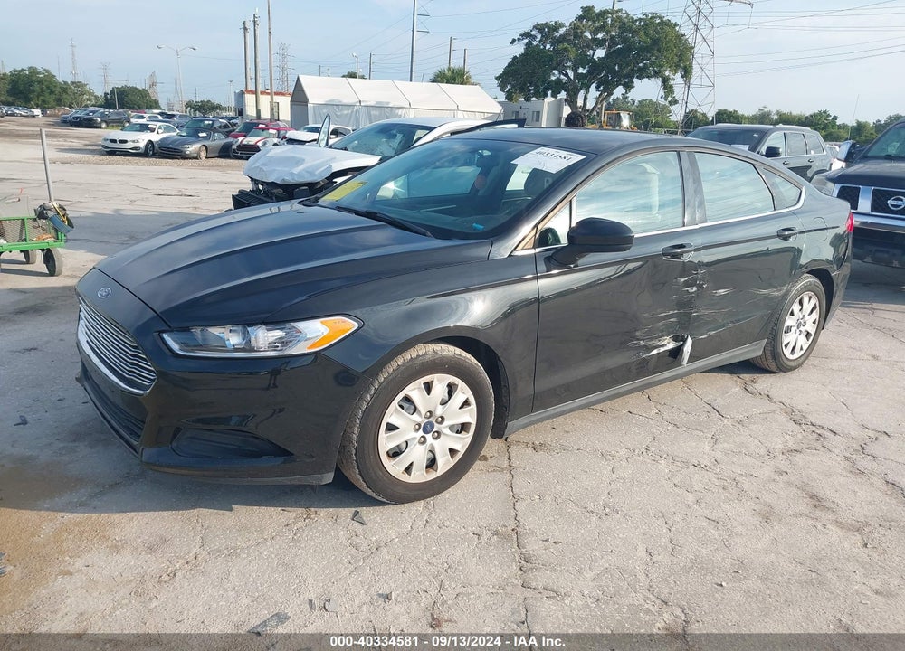 2014 FORD FUSION S VIN: 3FA6P0G70ER155265