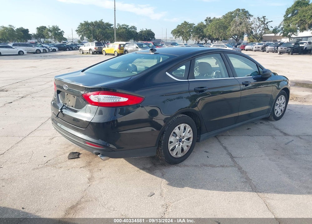2014 FORD FUSION S VIN: 3FA6P0G70ER155265