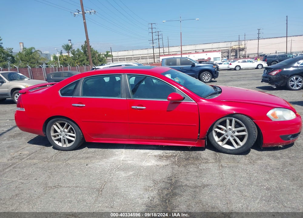 2013 CHEVROLET IMPALA LTZ VIN: 2G1WC5E37D1224385