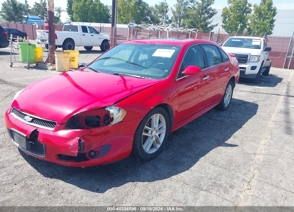 2013 CHEVROLET IMPALA LTZ VIN: 2G1WC5E37D1224385