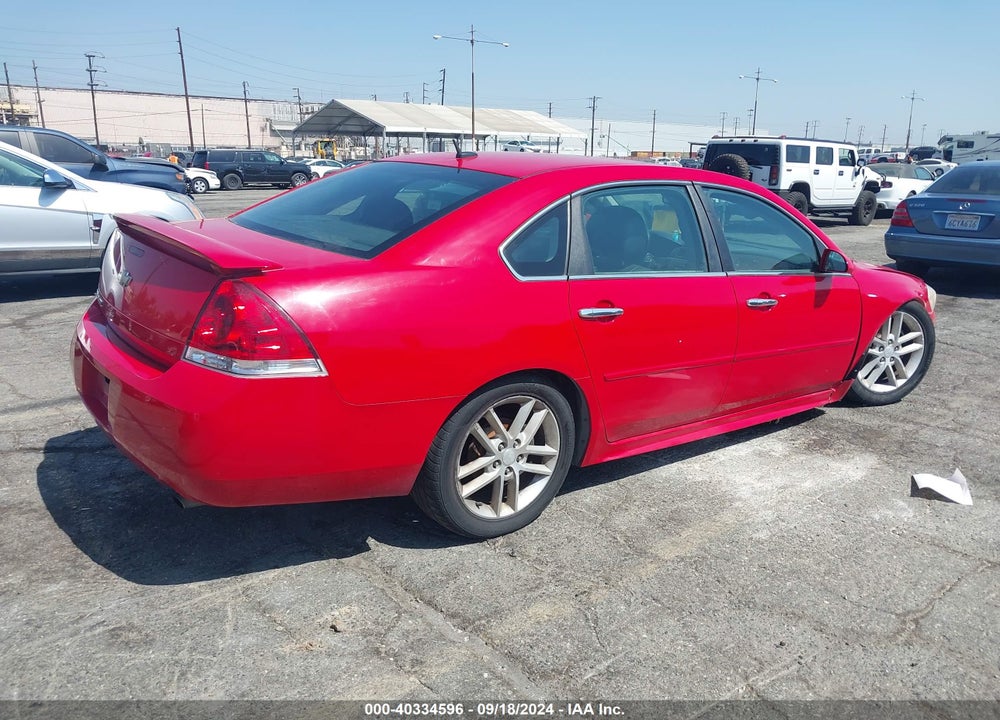2013 CHEVROLET IMPALA LTZ VIN: 2G1WC5E37D1224385
