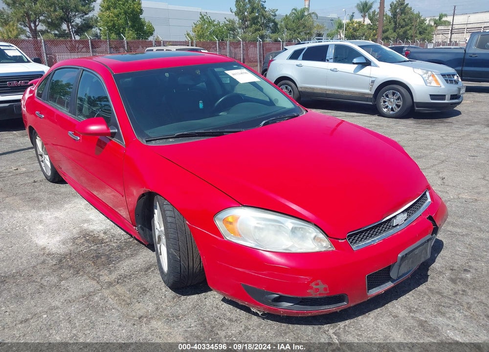 2013 CHEVROLET IMPALA LTZ VIN: 2G1WC5E37D1224385