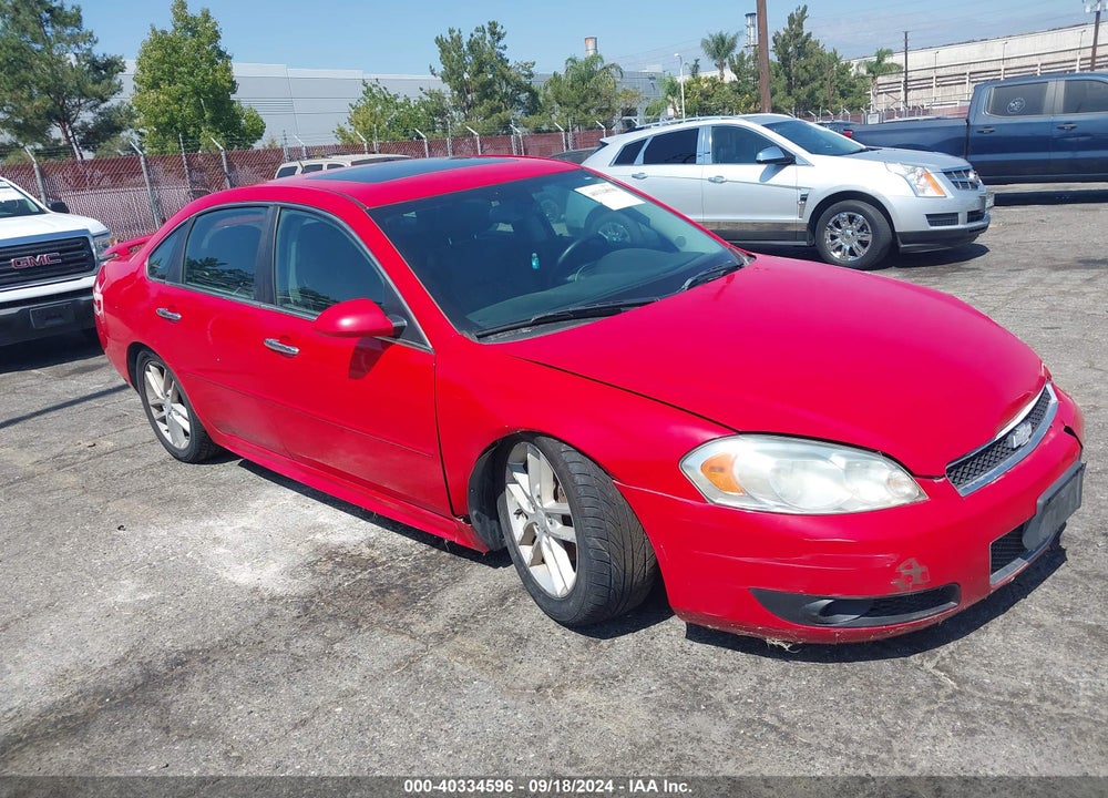 2013 CHEVROLET IMPALA LTZ VIN: 2G1WC5E37D1224385