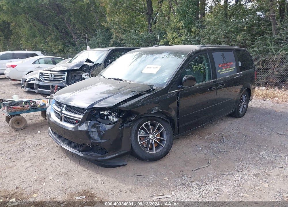 2017 DODGE GRAND CARAVAN SXT VIN: 2C4RDGCG9HR612129