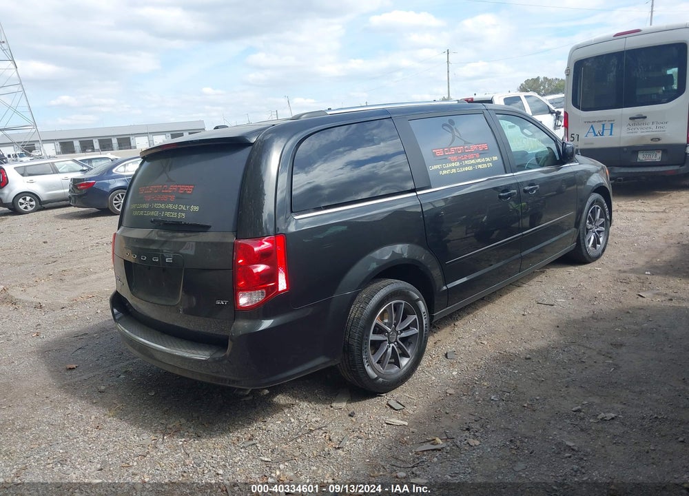 2017 DODGE GRAND CARAVAN SXT VIN: 2C4RDGCG9HR612129