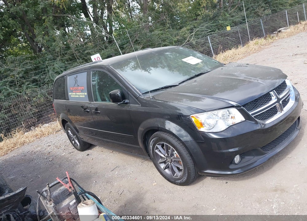 2017 DODGE GRAND CARAVAN SXT VIN: 2C4RDGCG9HR612129