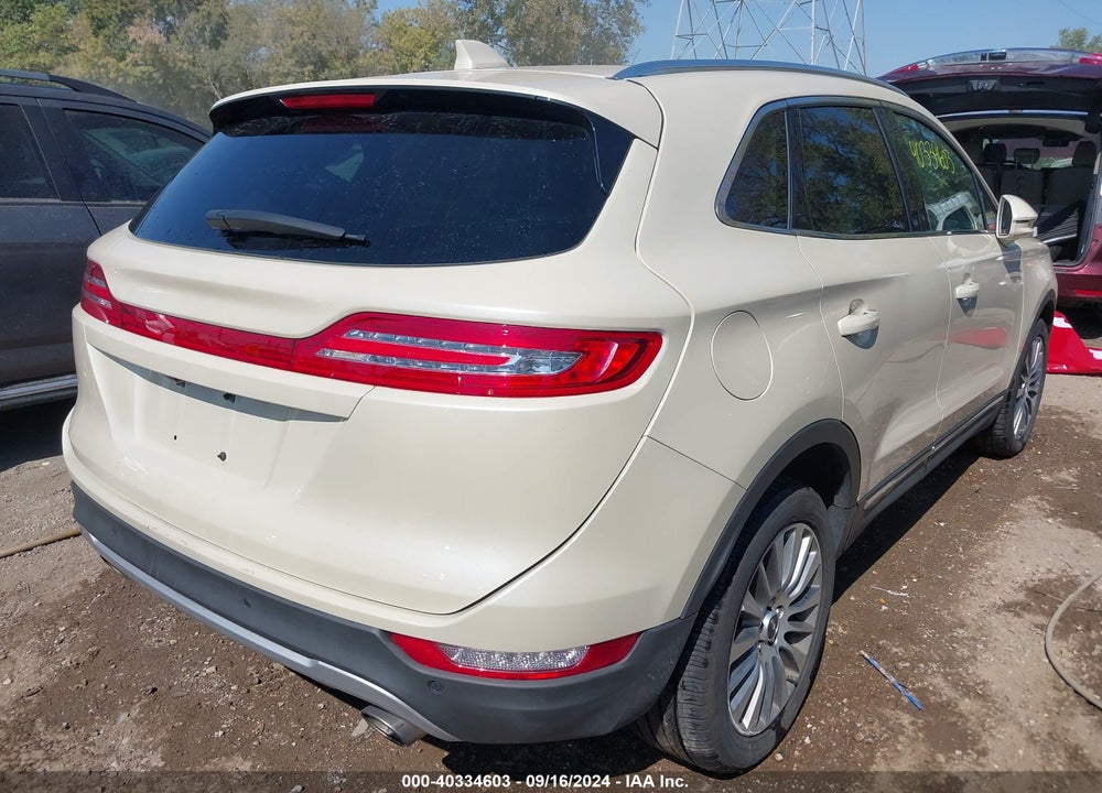 2018 LINCOLN MKC RESERVE VIN: 5LMCJ3D94JUL04164