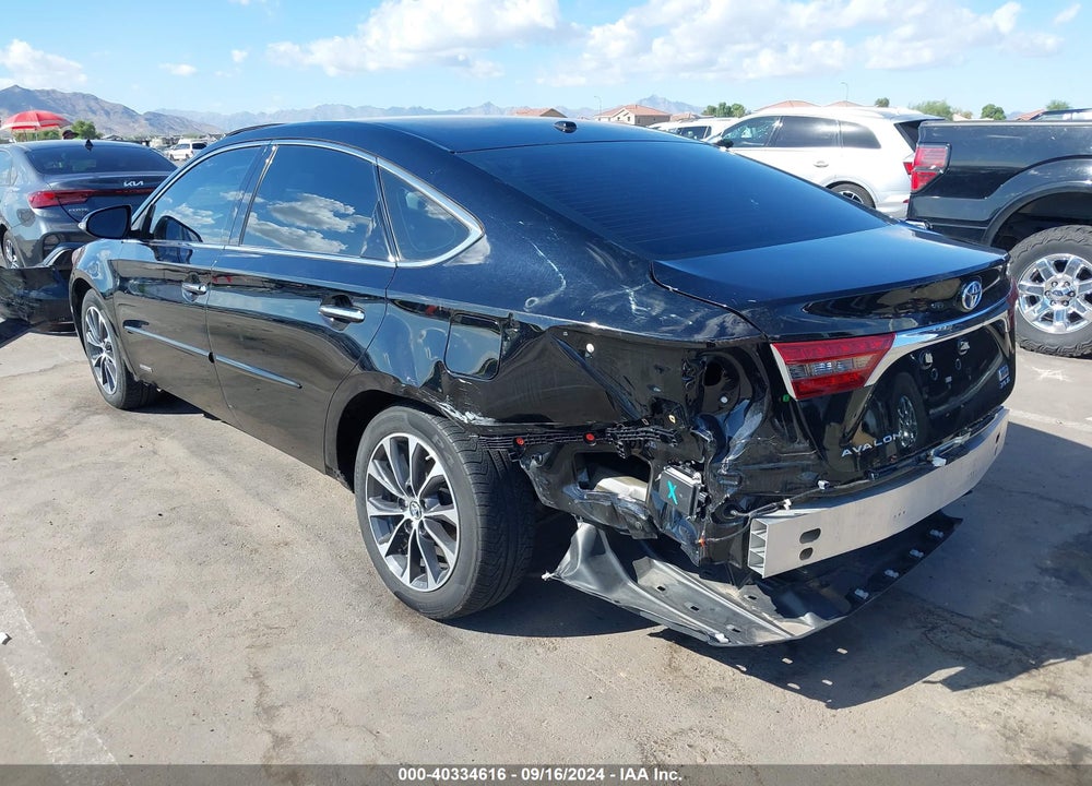 2016 TOYOTA AVALON HYBRID XLE PREMIUM VIN: 4T1BD1EB1GU050787