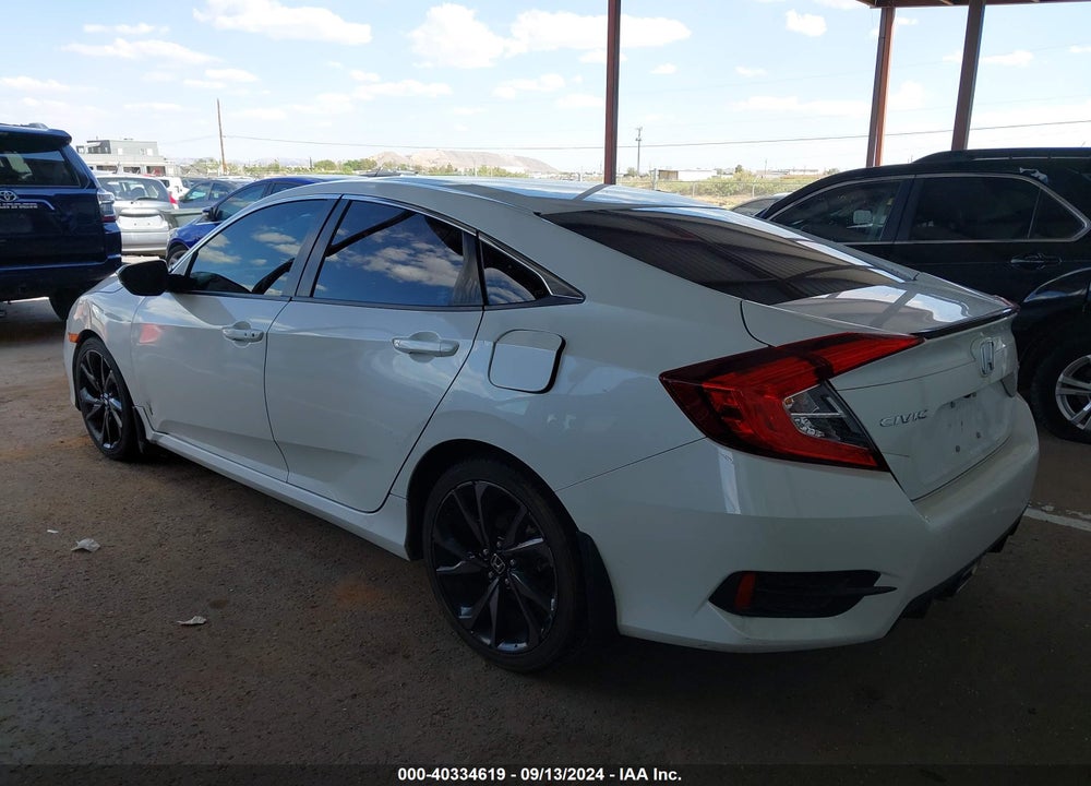 2019 HONDA CIVIC SPORT VIN: 19XFC2F80KE050868