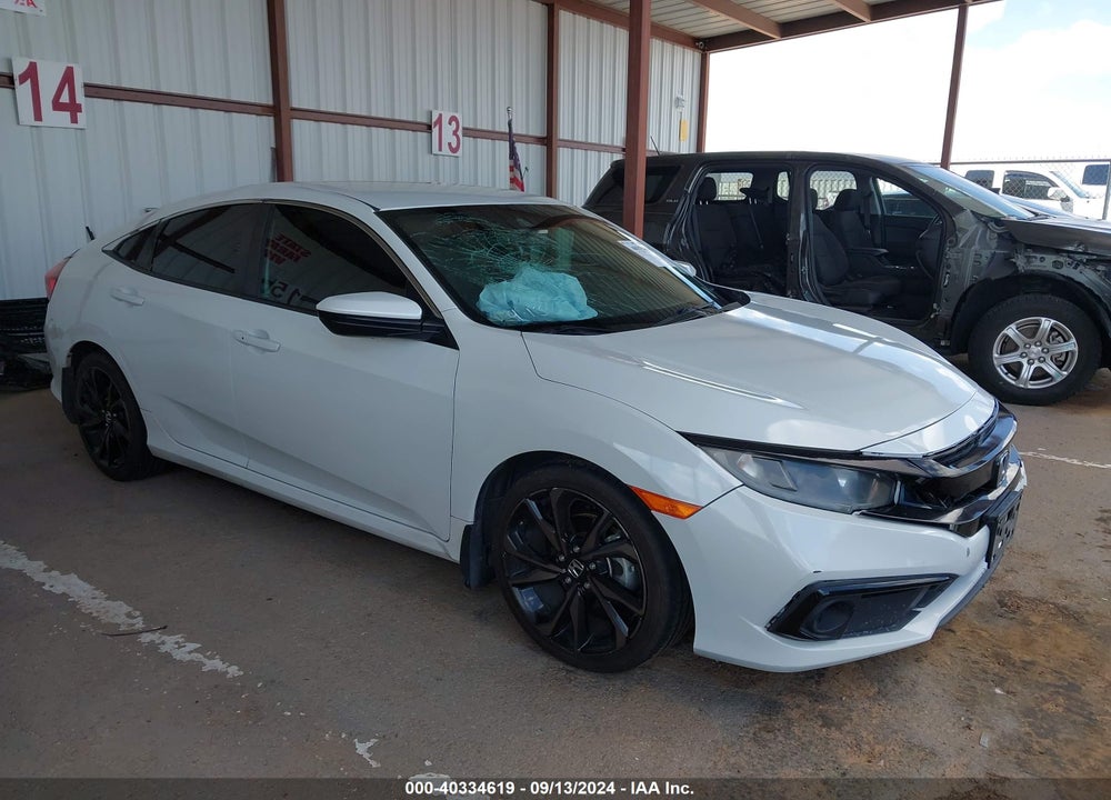 2019 HONDA CIVIC SPORT VIN: 19XFC2F80KE050868