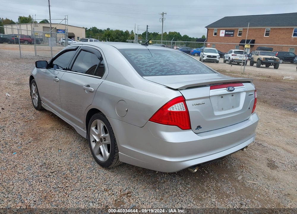 2010 FORD FUSION SPORT VIN: 3FAHP0KC9AR254626