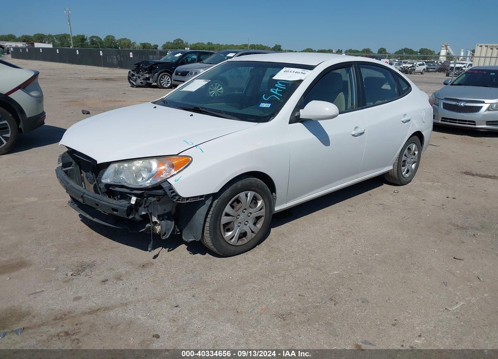 2010 HYUNDAI ELANTRA GLS VIN: KMHDU4ADXAU142697