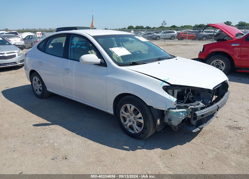 2010 HYUNDAI ELANTRA GLS VIN: KMHDU4ADXAU142697