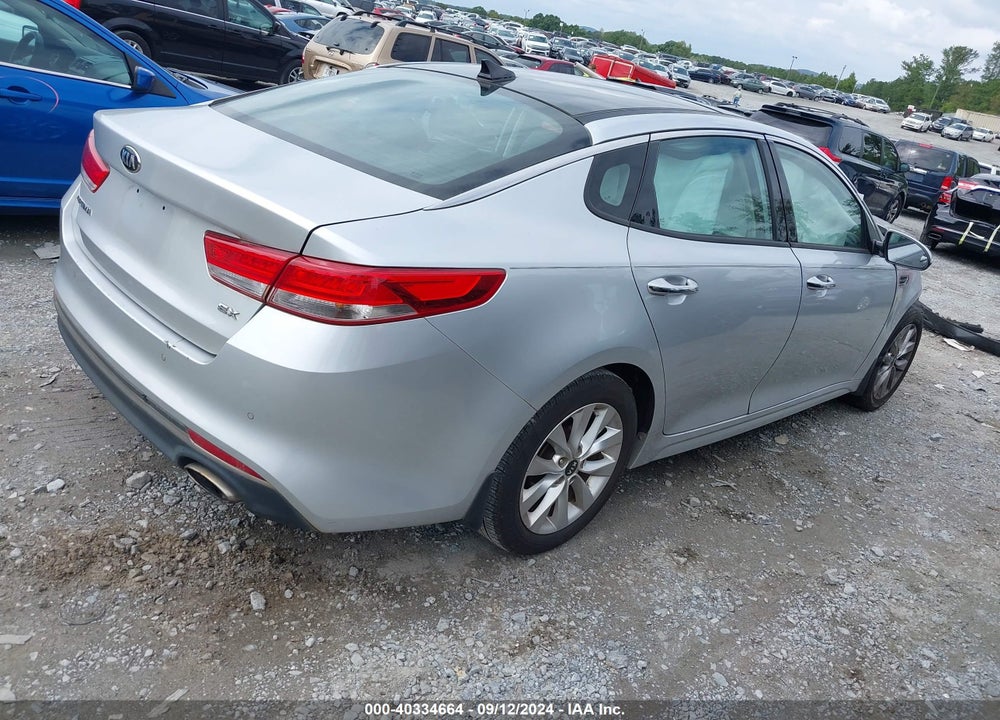 2016 KIA OPTIMA EX VIN: 5XXGU4L35GG118909