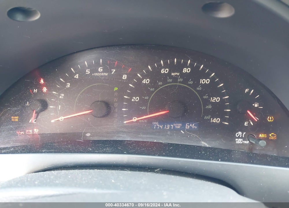 2007 TOYOTA CAMRY CE VIN: JTNBE46K773042020