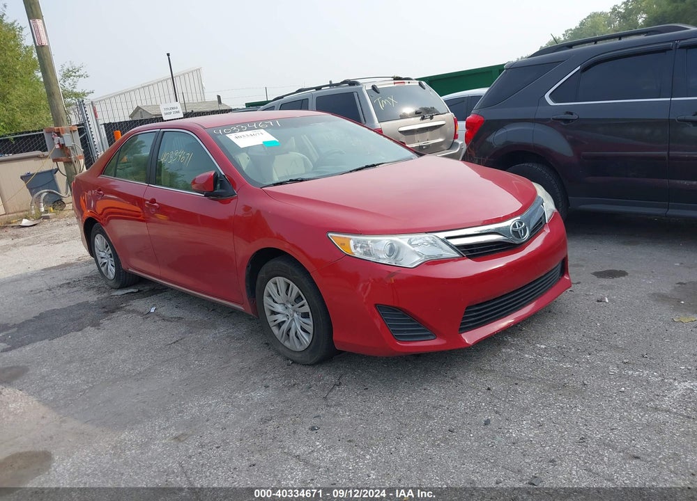 2013 TOYOTA CAMRY LE VIN: 4T4BF1FK2DR326744