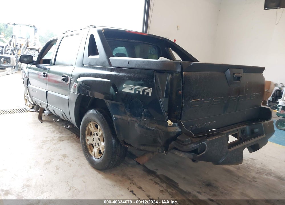 2003 CHEVROLET AVALANCHE 1500 VIN: 3GNEC13T13G173784