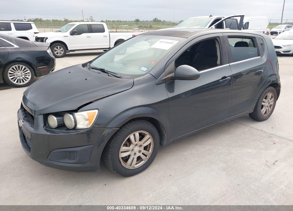 2014 CHEVROLET SONIC LT AUTO VIN: 1G1JC6SB1E4103756
