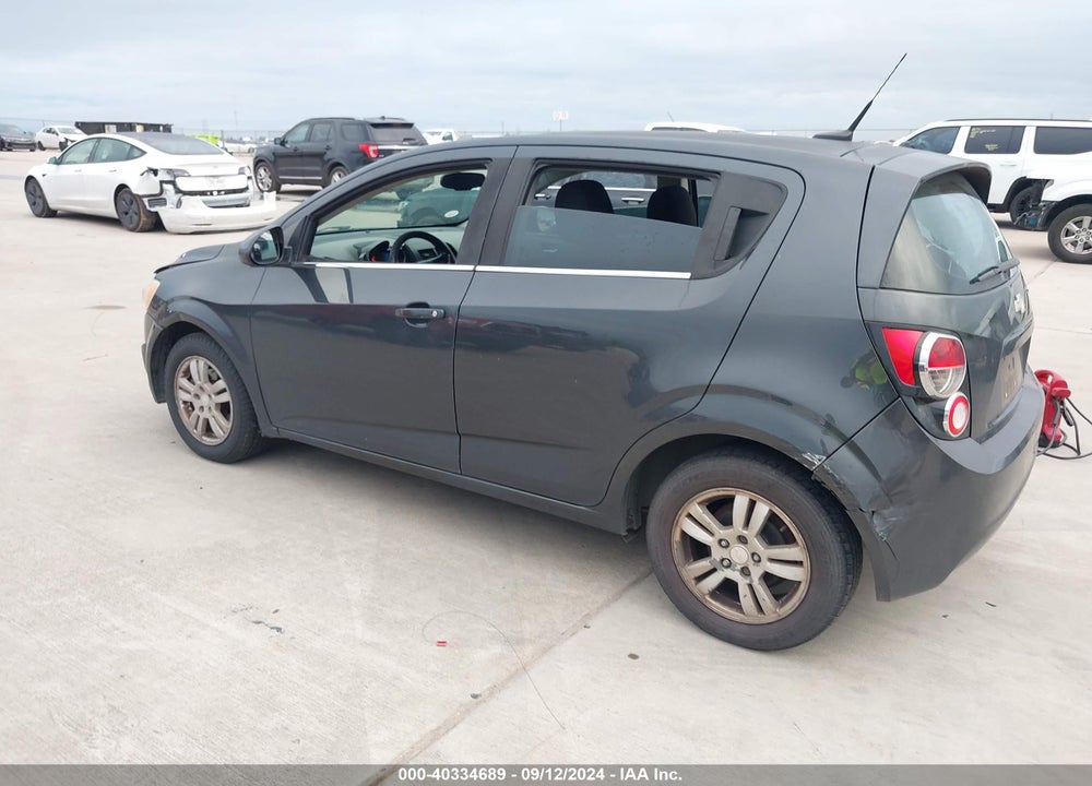2014 CHEVROLET SONIC LT AUTO VIN: 1G1JC6SB1E4103756