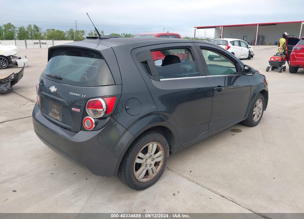 2014 CHEVROLET SONIC LT AUTO VIN: 1G1JC6SB1E4103756
